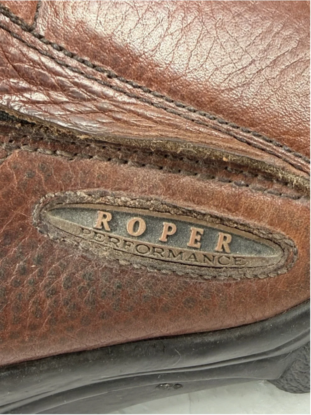 Roper Performance Slip-On Casual Shoes 9.5 Slip-On Work Shoes 09-020-0601-8206 B